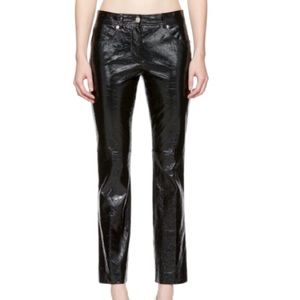 Authentic new Helmut Lang patent leather pants